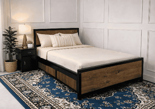 Lucus Storage Bed and Mattress 6" Combo